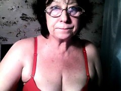 Granny anna solo masturbation