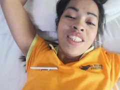 Tourist Cums Inside Small Asian Teen!