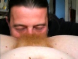 femme rousse masturbation