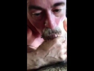 Big Bear Cock Sucked Silly by Daddy