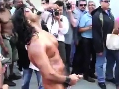 Public Masturbators Outdoor Hunk Action